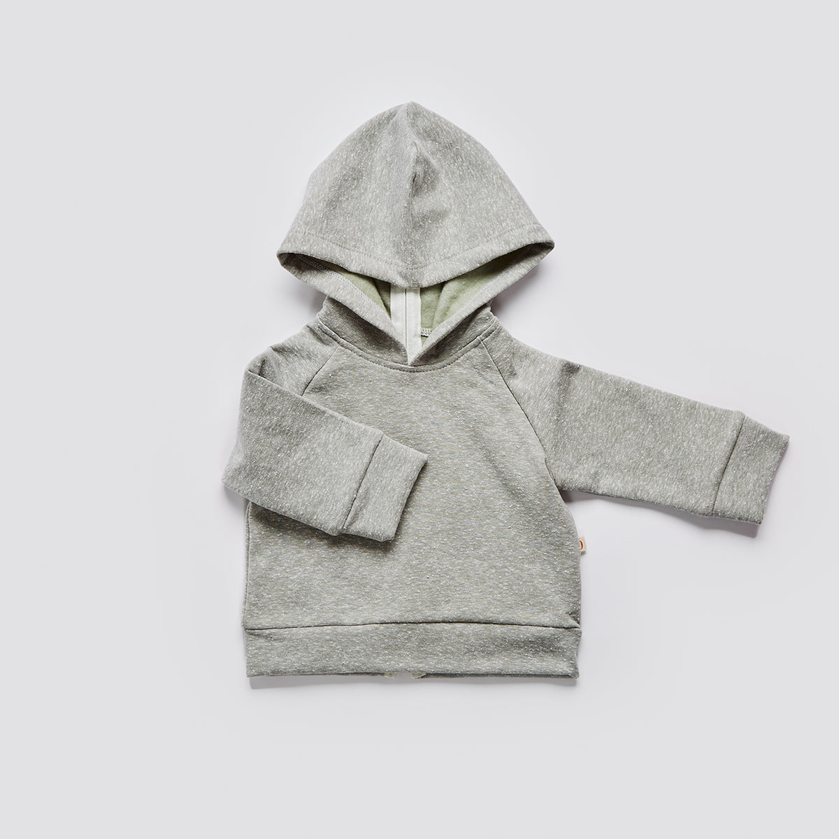 Flannel Baby Hoodie - Willow