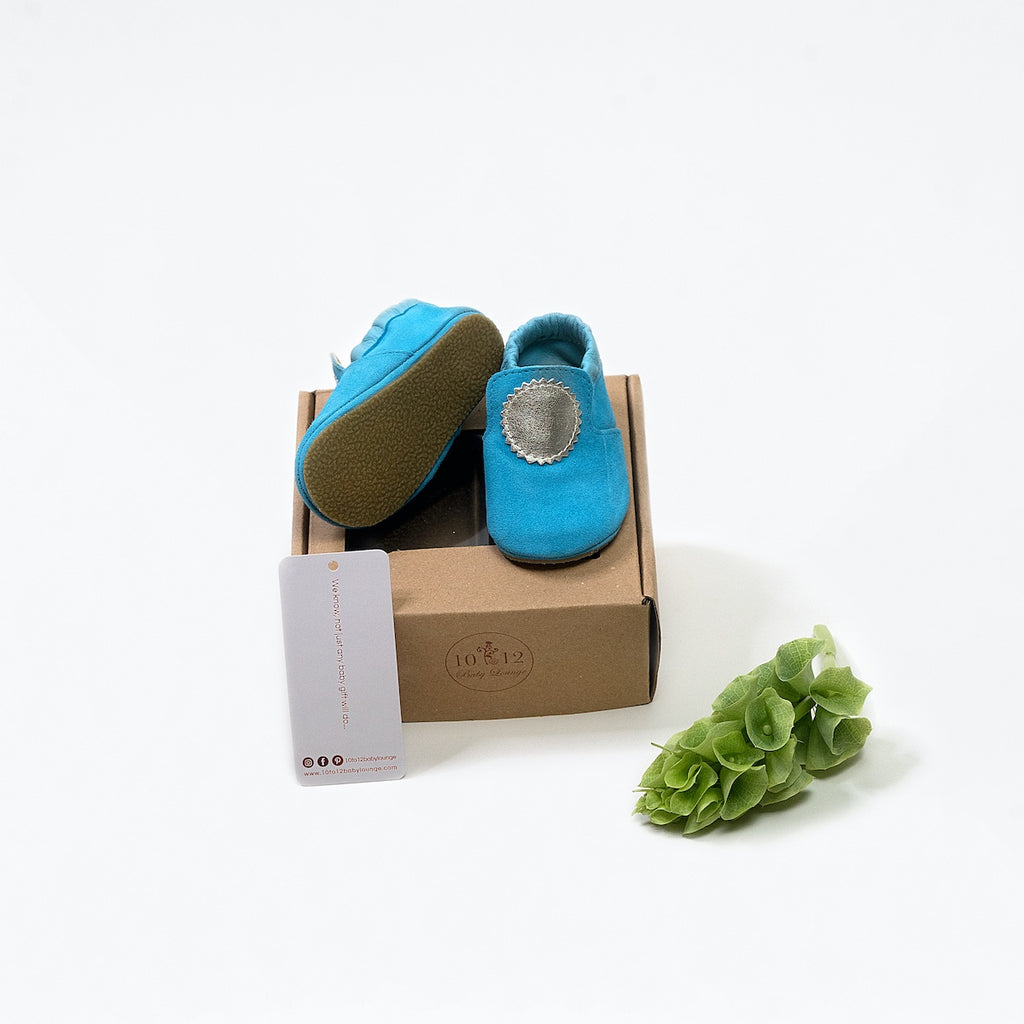Baby Ramiro Shoes - Turquoise - Product Shot